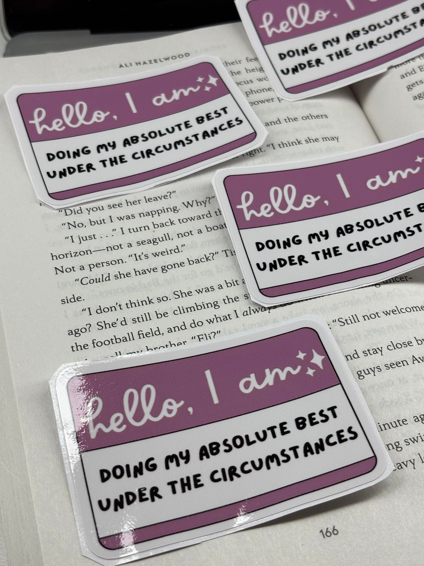 "Hello, I am" Sticker