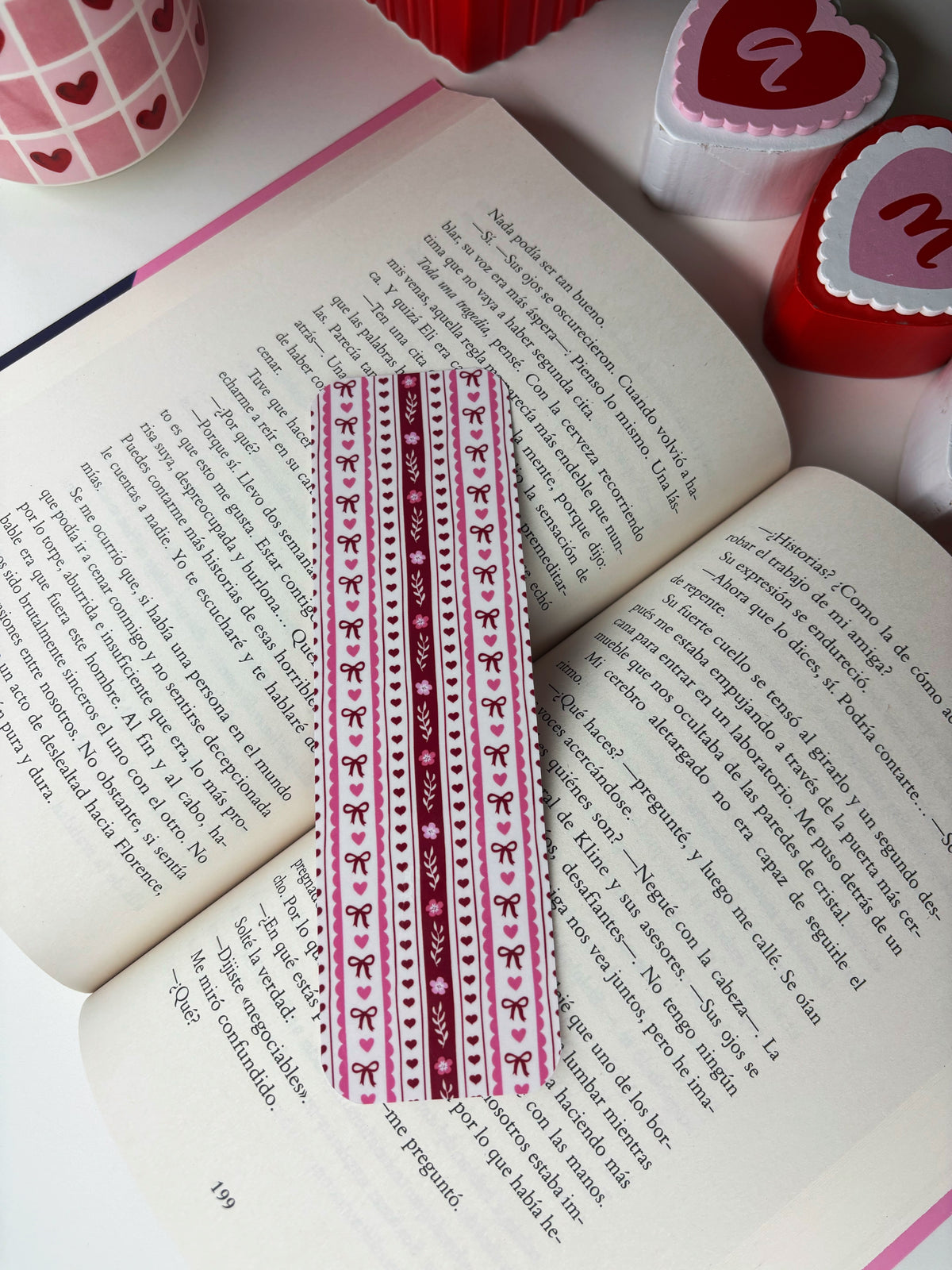 Chapter Ribbon Sweet Ribbons Bookmark – One More Chapter Store