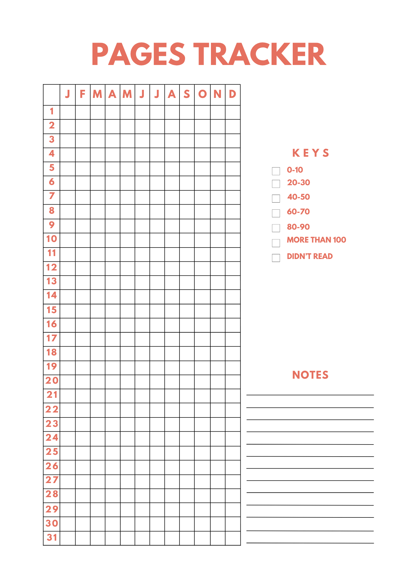 Strawberry Reading Journal